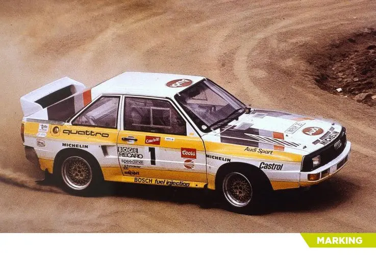 Decalcas Audi Quattro Sport Audi Sport Team 1