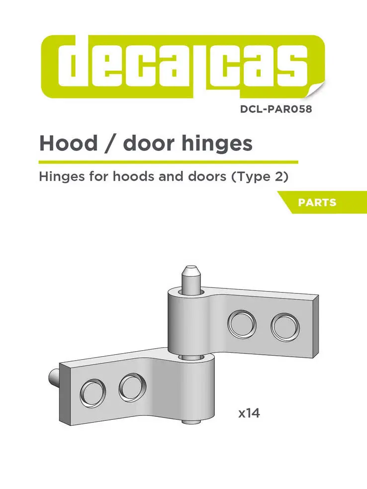 Decalcas Hood Door Hinges 1