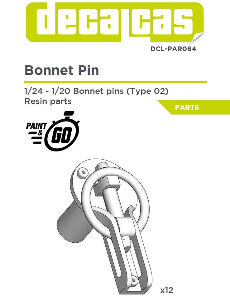 Decalcas Bonnet Pin Type 2 1