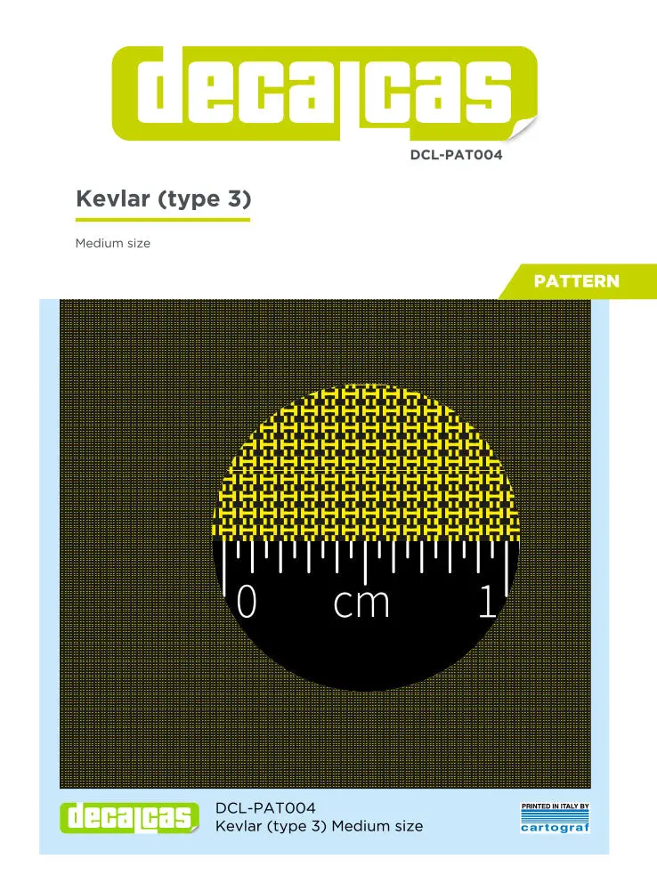 Decalcas Kevlar - Type 3 - Medium Size 2