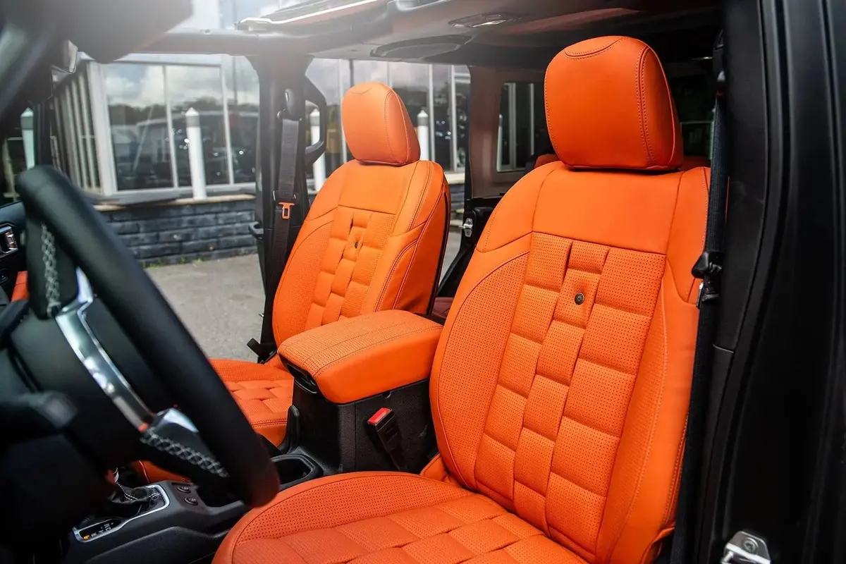 Jeep Wrangler Jl (2018 Onwards) 4 Door 3D Modular Leather Interior 1