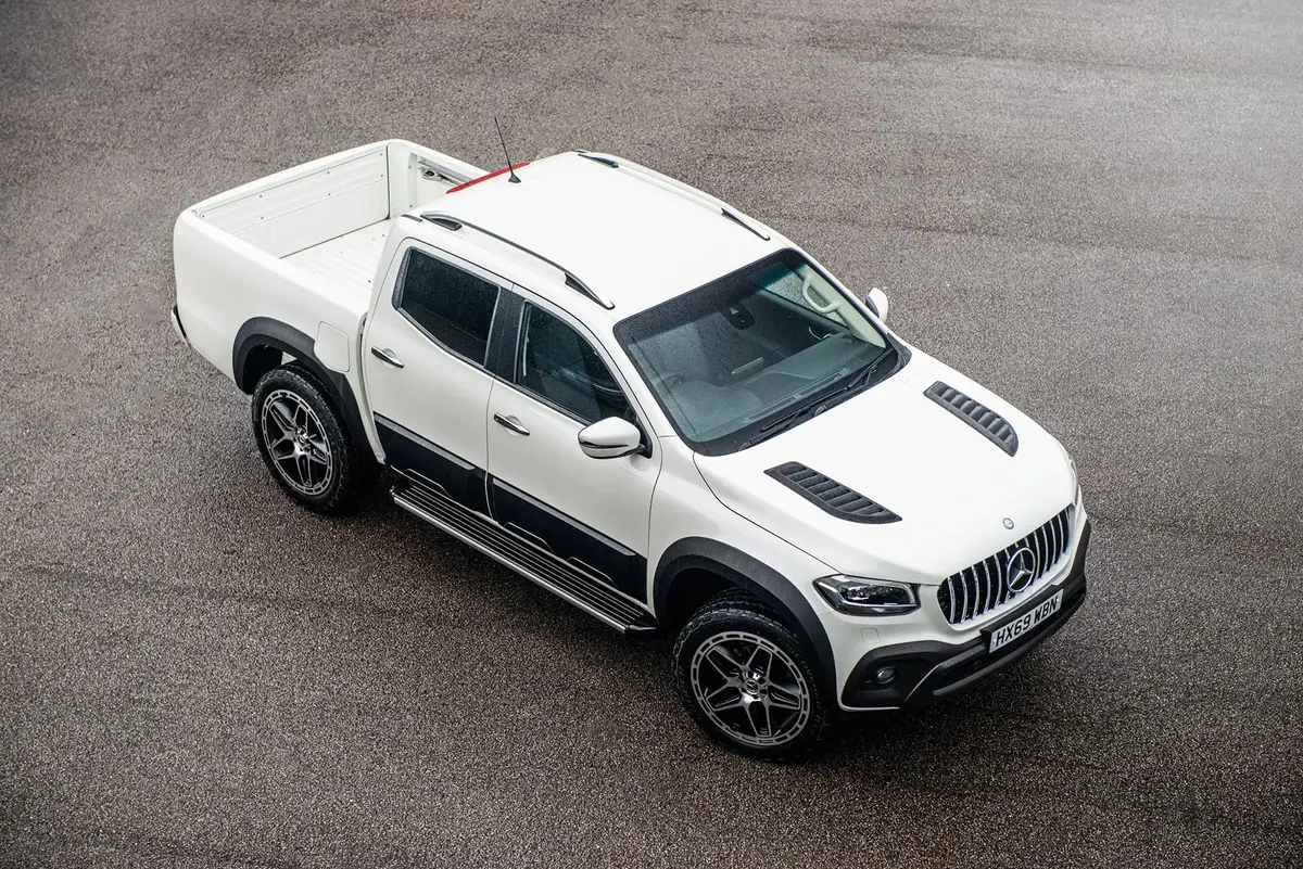 Mercedes X-Class (2019 Onwards) Bodyguard Bonnet Vents 1