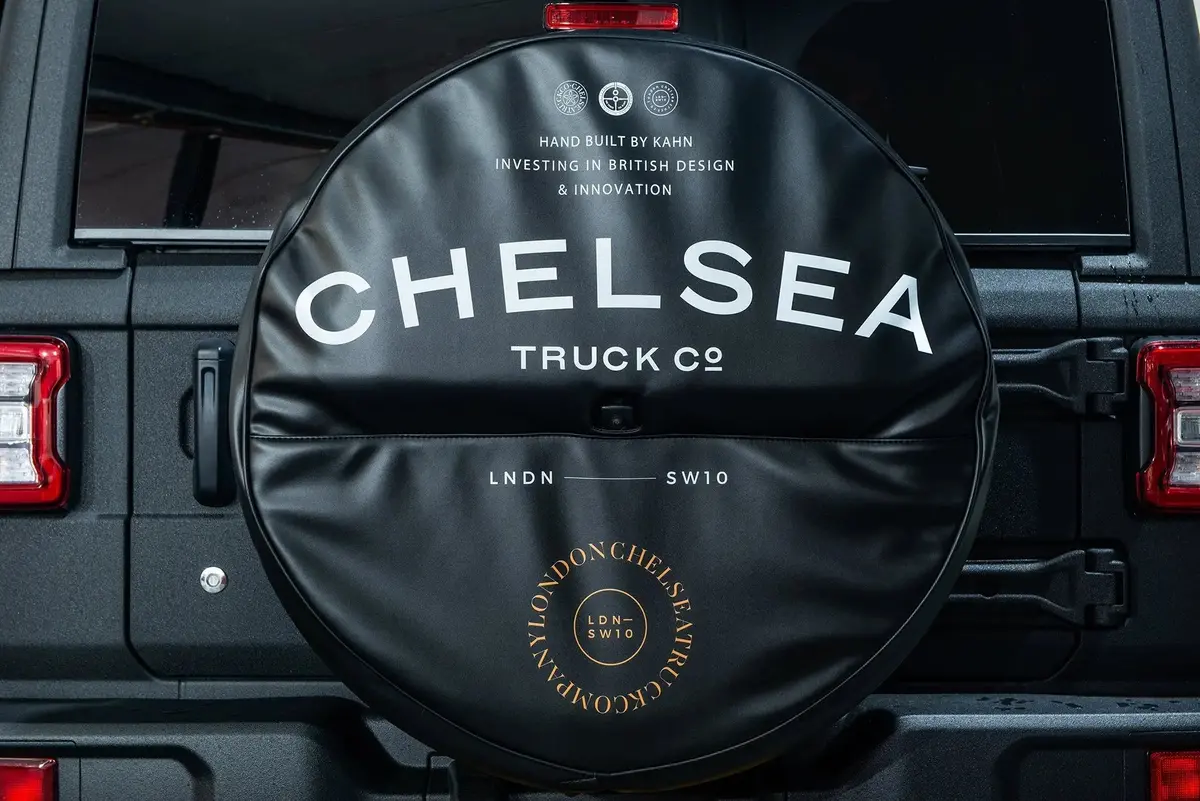 Jeep Wrangler Jl (2018 Onwards) Chelsea Truck Company Spare Wheel Cover 1