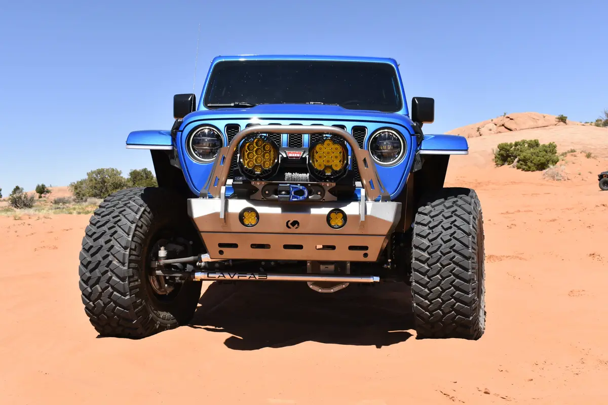 Rampage Series Front Skid Plate - Jeep Jl / Jt 2