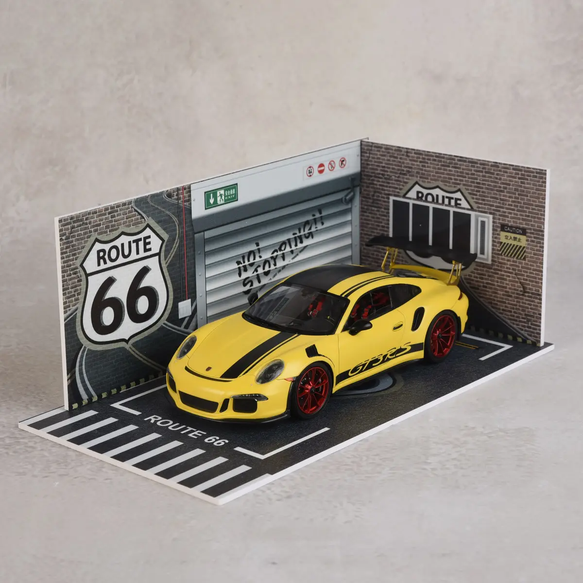 Alpha Model Car Model Scene 3 Scale 1/24 1