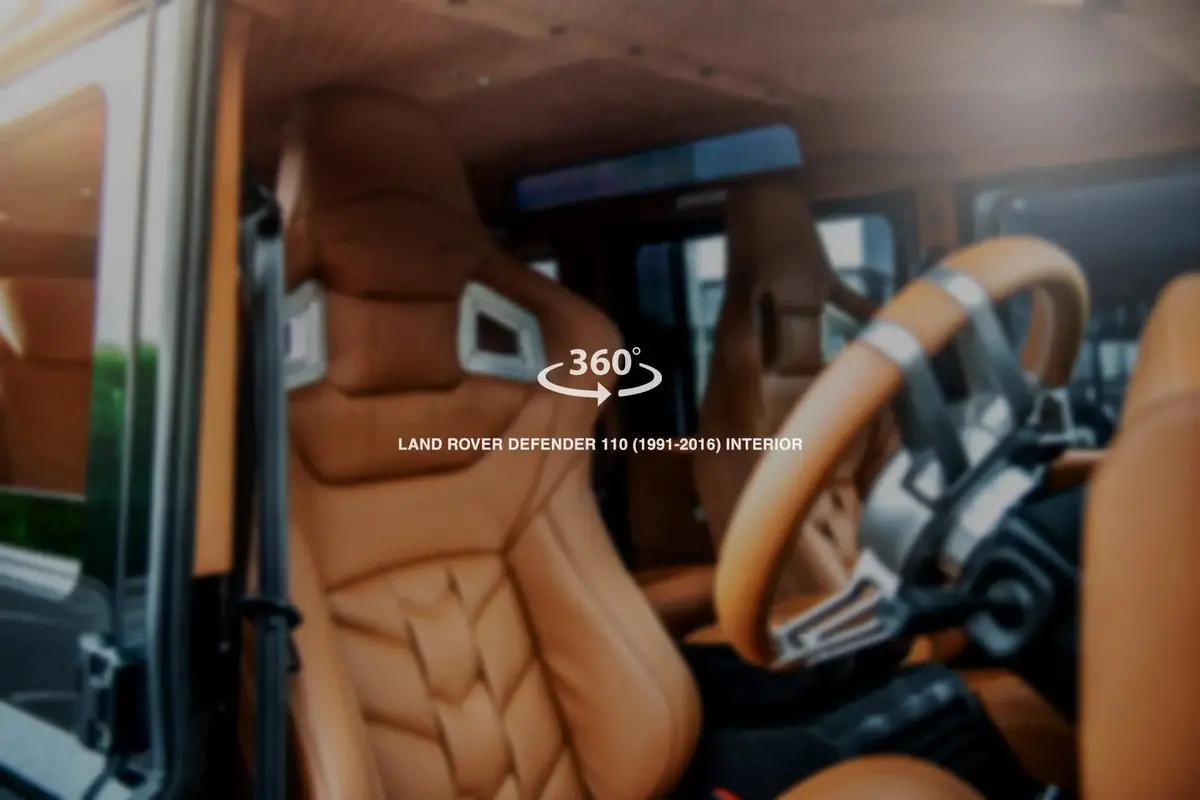Land Rover Defender 110 (1991-2016) Sport Leather Interior 360° Tour 1