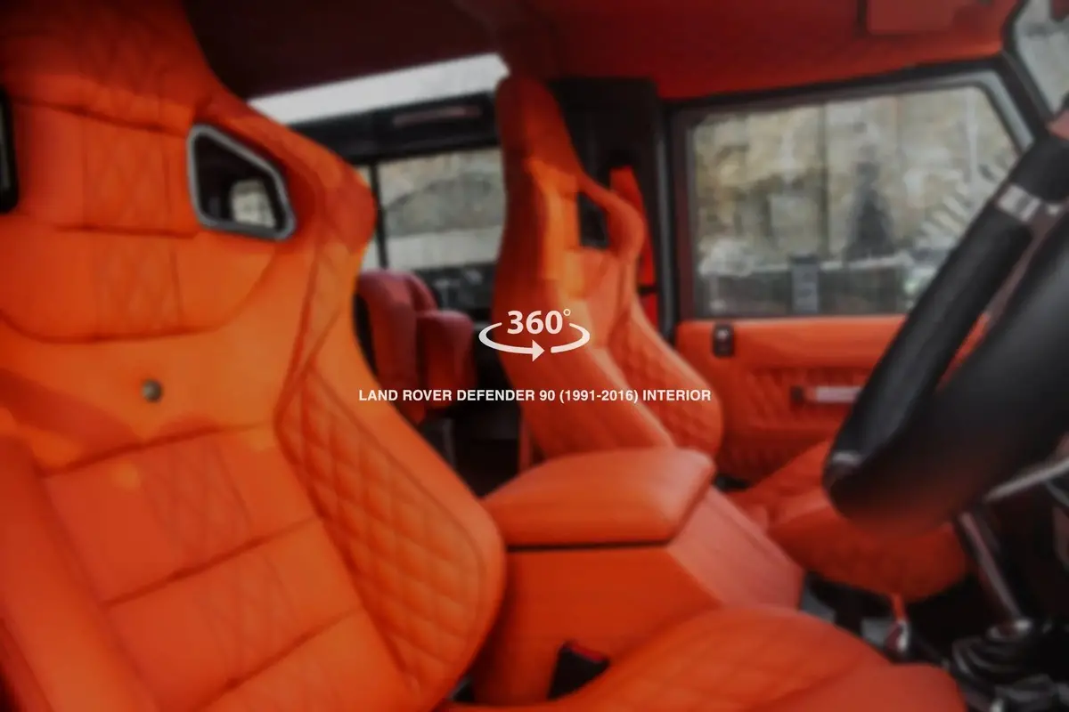 Land Rover Defender 90 (1991-2016) 4 Seats Sport Leather Interior 360° Tour 1