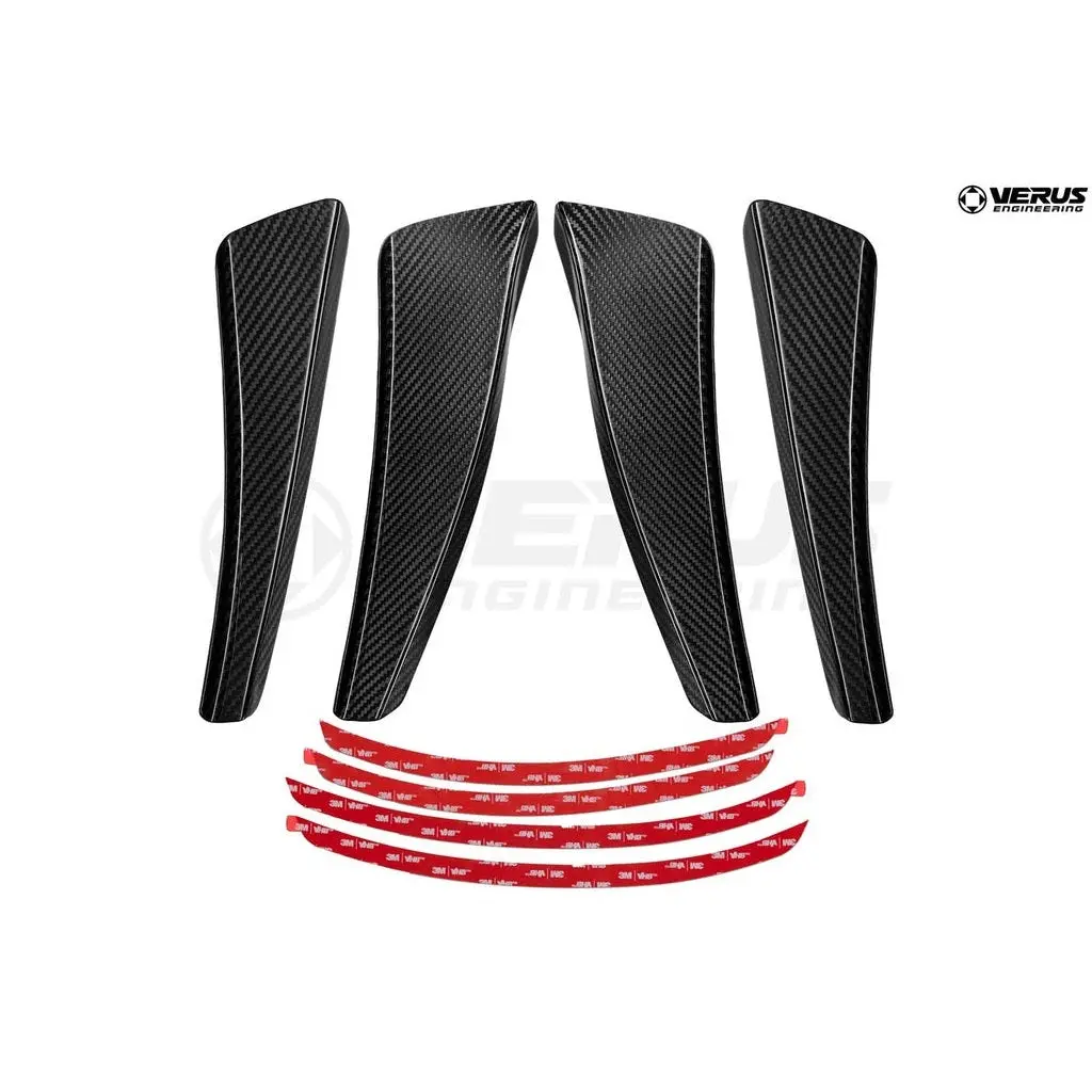 Verus Engineering Dive Plane Kit, Dual Element - Porsche 991.1 Gt3 / Gt3 Rs 1