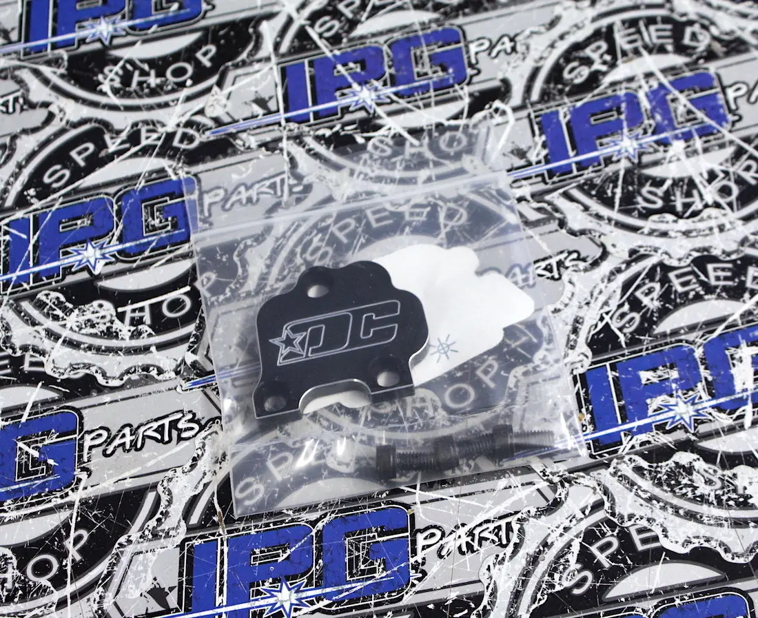 Drag Cartel Vtec Solenoid Block Off Plate For The Honda - Acura K20 & K24 Engines 1