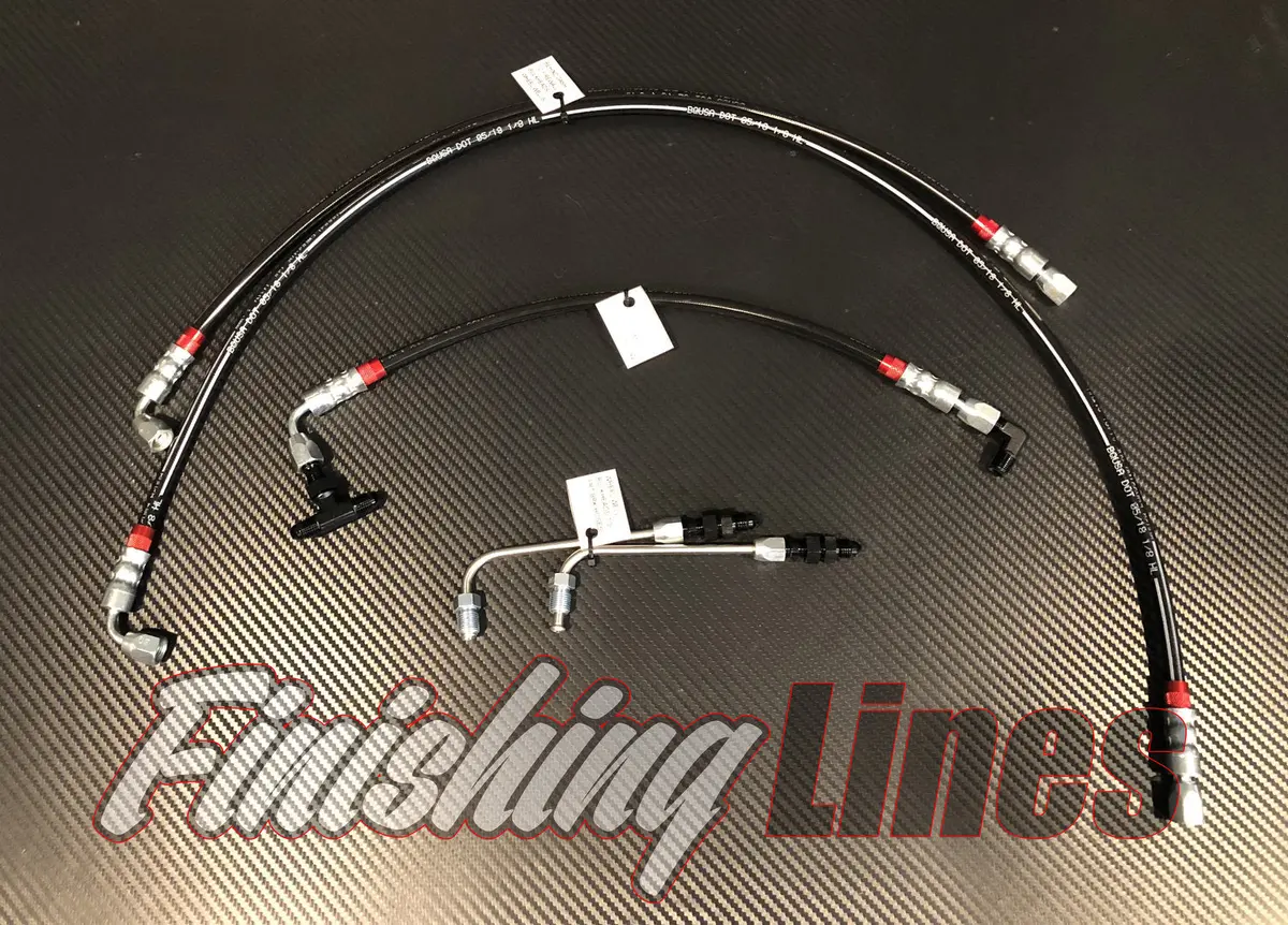 Ef/Crx Sfwd V2 Front Brake Line Kit 1