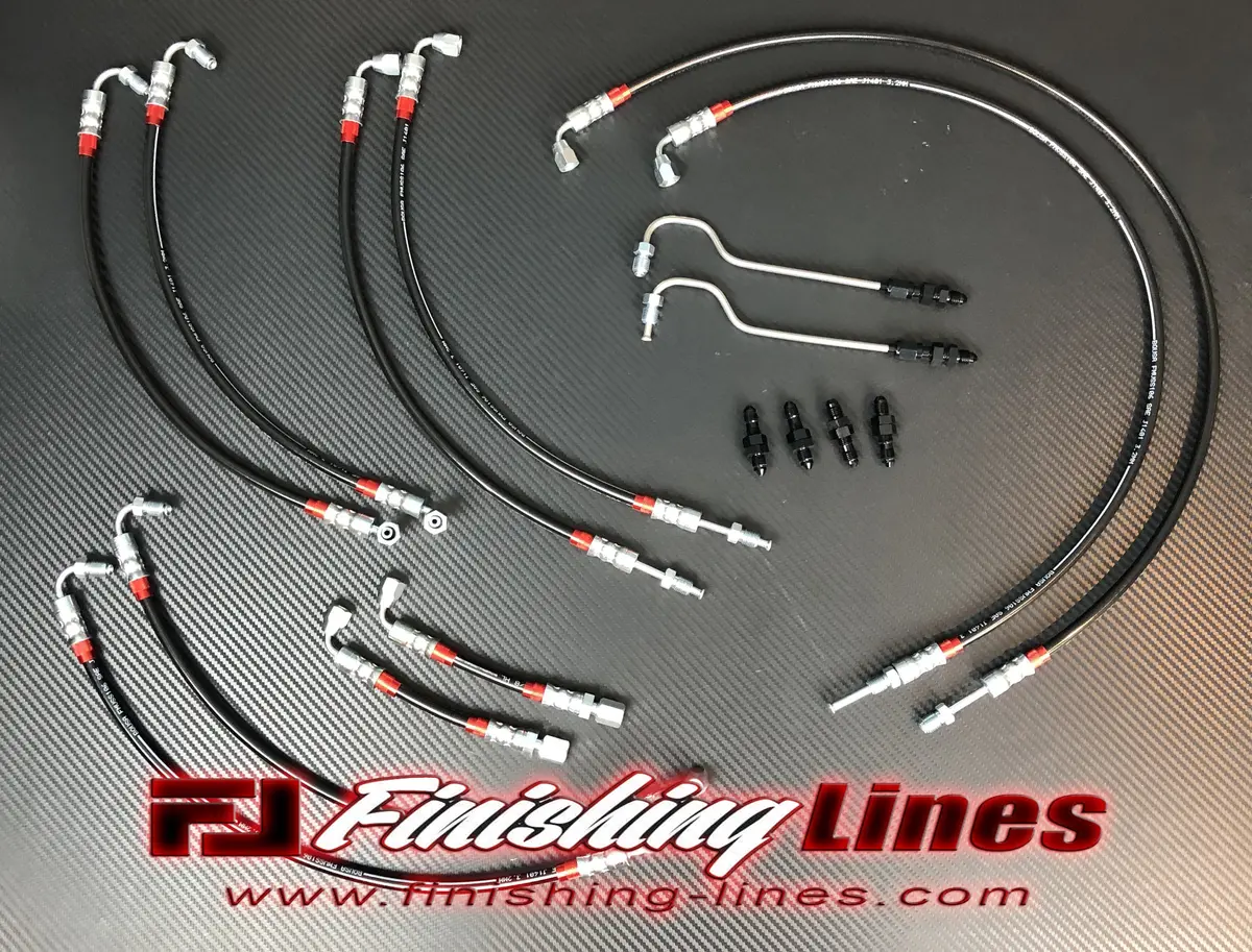 Eg Full Tuck Brake Line Kit (Stock Master Cylinder Setup) 2
