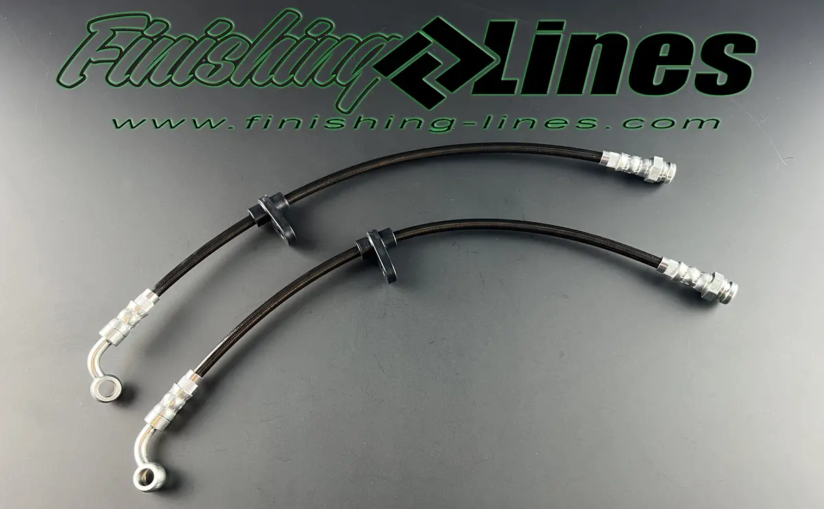 Ek Civic Front Caliper Hose Pair 1