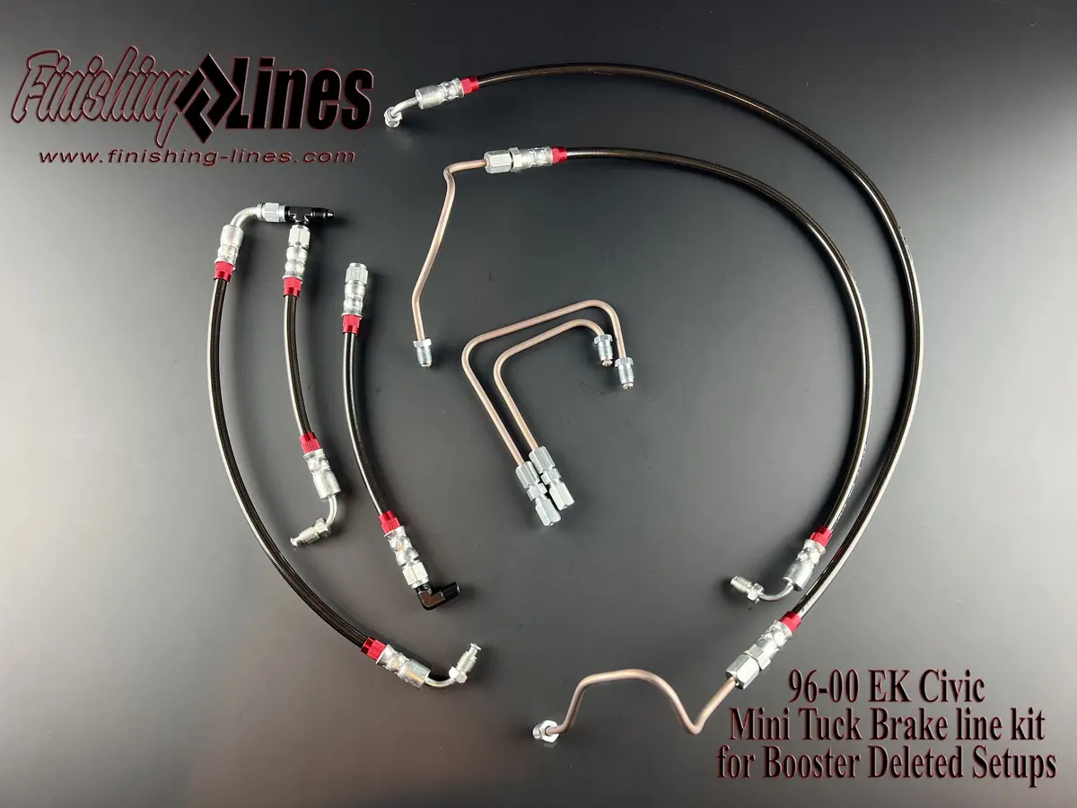 Ek Mini Tuck Brake Line Kit (Brake Booster Deleted Setup) 1