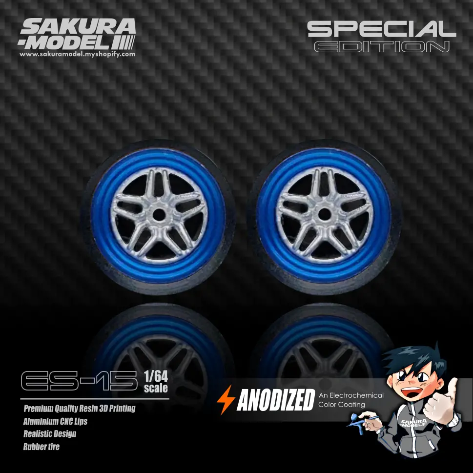 Custom Wheel 64 Scale Model Es15 - Special Edition 6