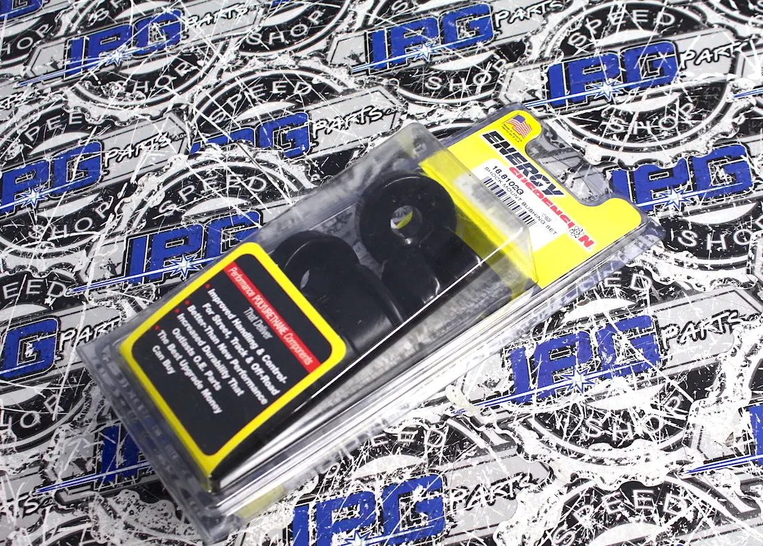 Energy Suspension Black Front Shock Bushings For 1994-2001 Acura Integra Rs Ls Gs Gsr Chassis 1