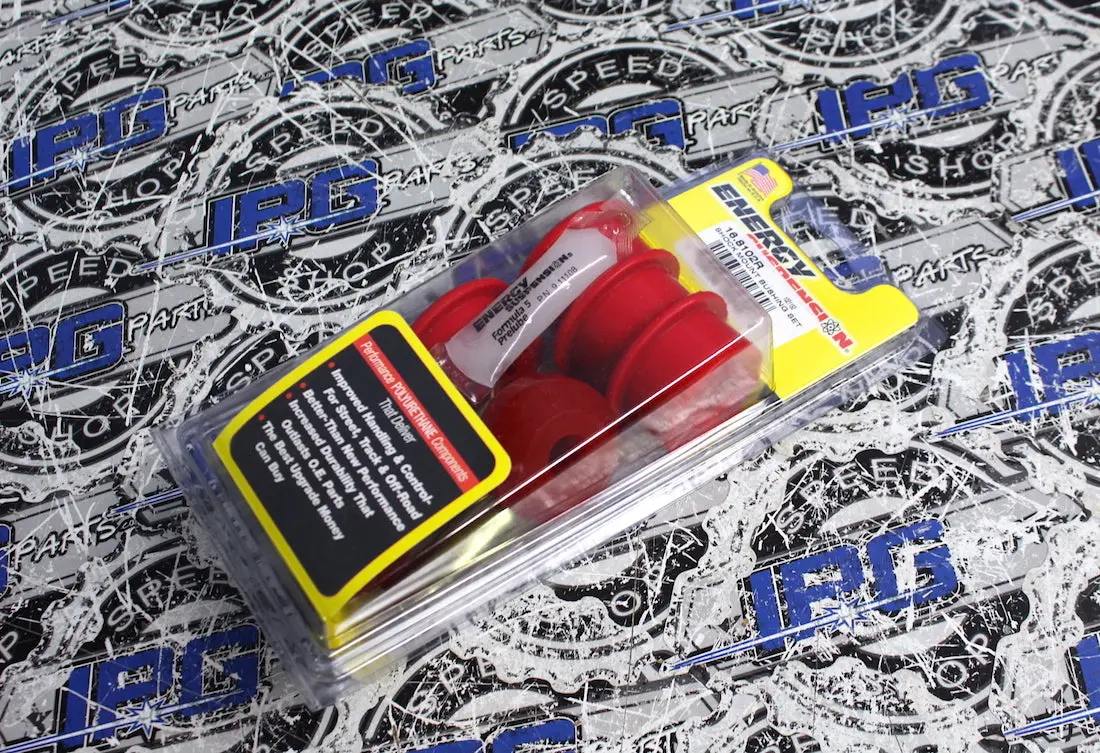 Energy Suspension Red Front Shock Bushings For 1994-2001 Acura Integra Rs Ls Gs Gsr Chassis 1