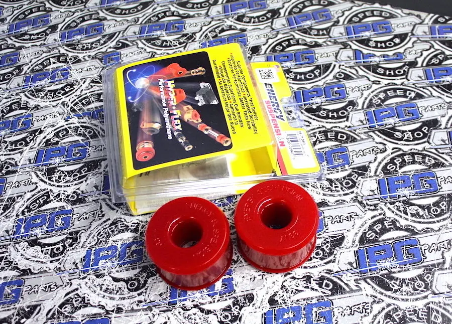 Energy Suspension Red Rear Trailing Arm Bushings For 1994-2001 Acura Integra Dc2 Dc4 Chassis 1