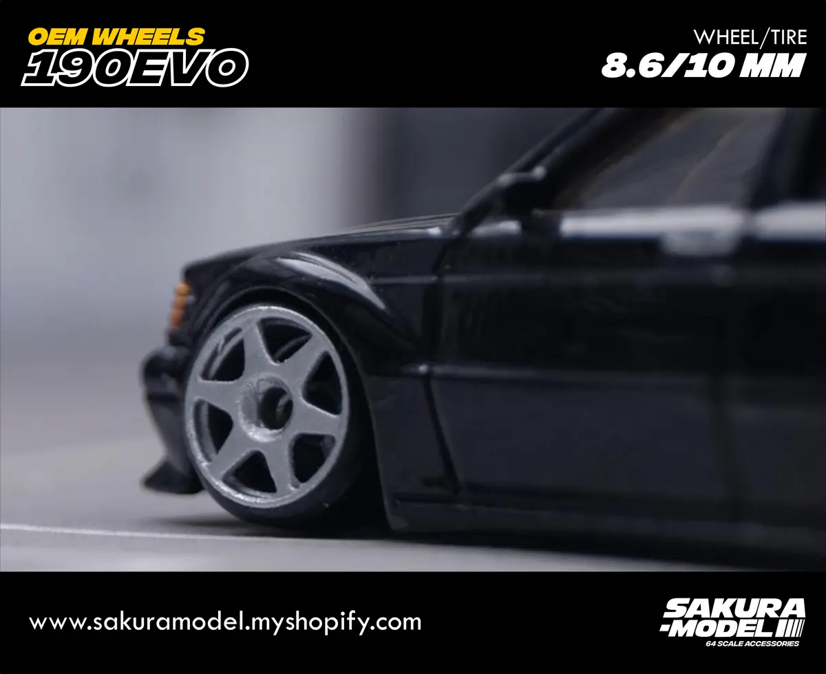 Custom Wheels 64 Scale Model Oem 190Evo 1