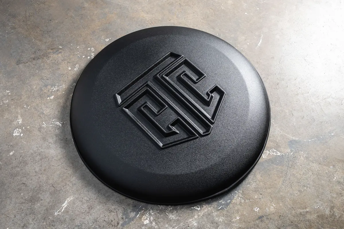 Ctc Expedition Crest Hard Spare Wheel Cover  For Toyota Land Cruiser 70 (2023 Onwards) 1
