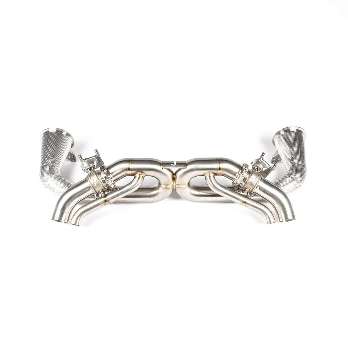 Titanium Race Pipe (Valved / Heat Shielded Cat Deletes) 1