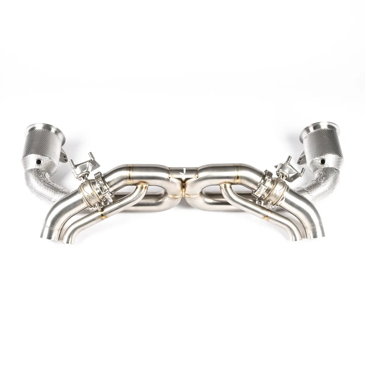 Titanium Race Pipe (Valved / Heat Shielded Race Cats) 1