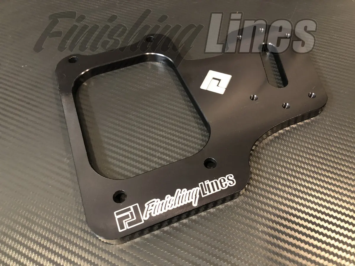 B/D Series Staging Brake Mounting Plate - Black Edition 1