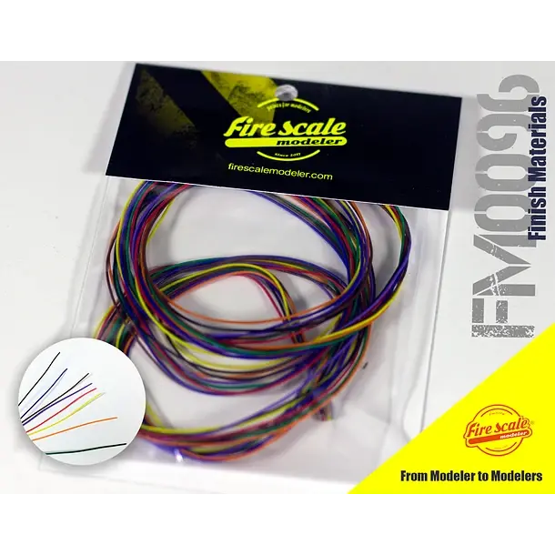 Fire Scale Modeler Wires Multicolor 0.6Mm 1