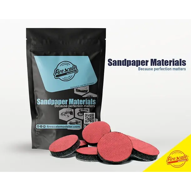 Fire Scale Modeler 1000 Polish Grit Sandpaper 1