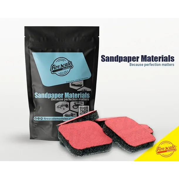 Fire Scale Modeler 2000 Polish Grit Sandpaper 1