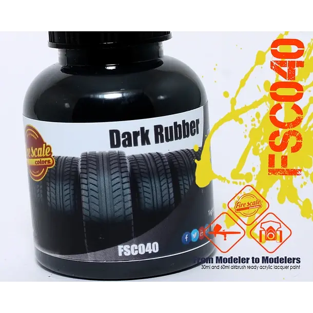 Fire Scale Modeler Dark Rubber 1