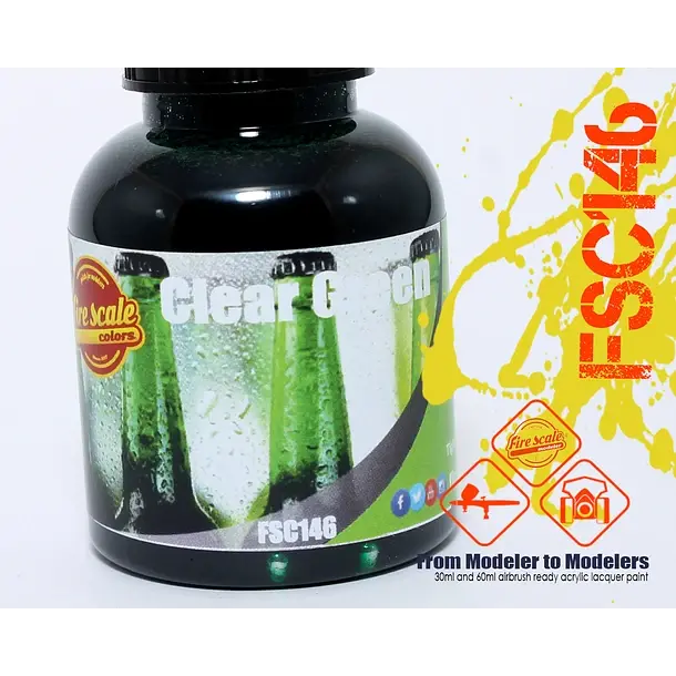 Fire Scale Modeler Clear Green 1