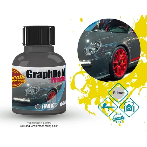 Fire Scale Modeler Graphite M Porsche 1