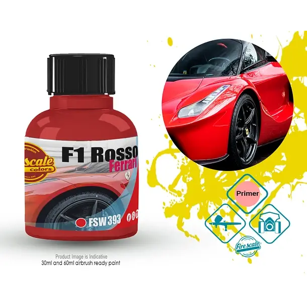Fire Scale Modeler F1 Rosso Ferrari 1