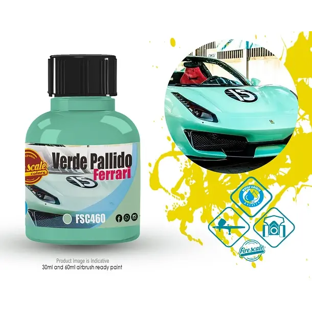 Fire Scale Modeler Ferrari Verde Pallido 1