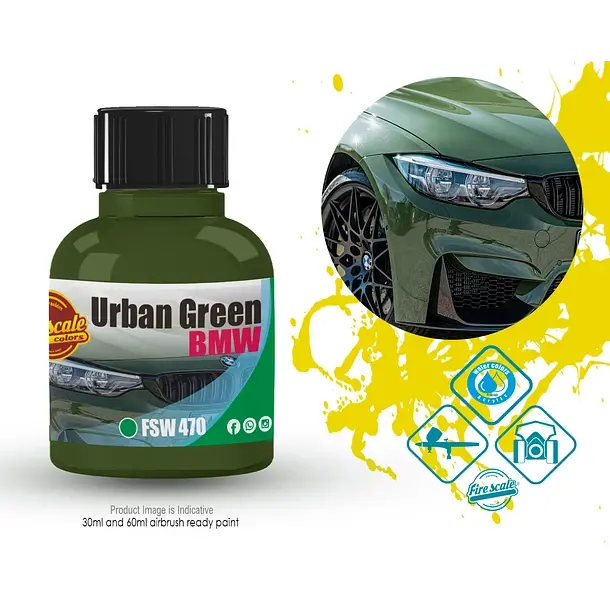 Fire Scale Modeler Urban Green Bmw 1