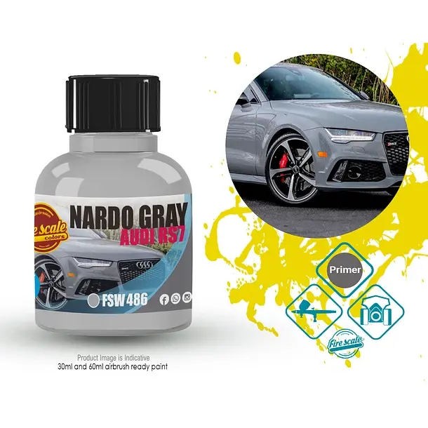 Fire Scale Modeler Audi Rs7 Colors Nardo Gray 1