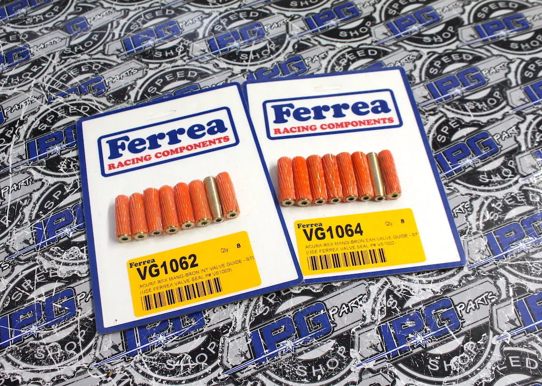 Ferrea Bronze Valve Guides Set Fits Honda Acura K20 K20a K20a2 K20a3 K20z1 K20z3 K24 Engines 1