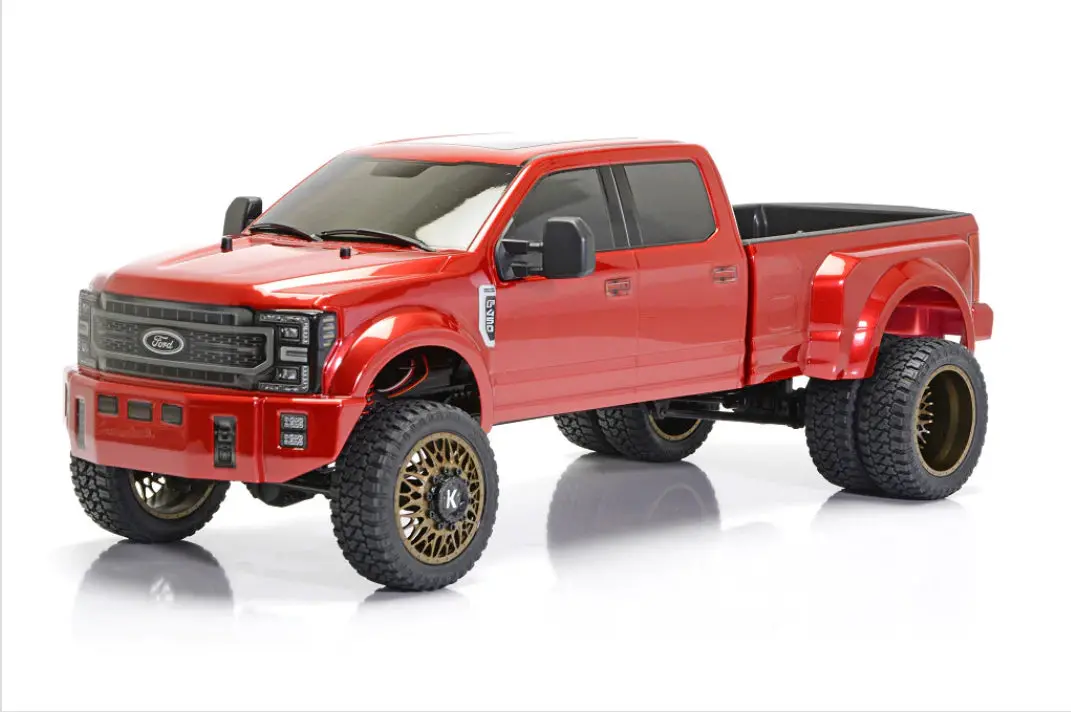 Ford F-450 Sd Kg1 Wheel Edition 1/10 4Wd Rtr (Red Candy Apple) Custom Truck Dl-Series 2