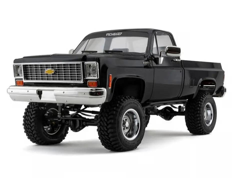 Rc4wd Trail Finder 2 "Lwb" Rtr W/ Chevrolet K10 Scottsdale Hard Body Set (Black) 2