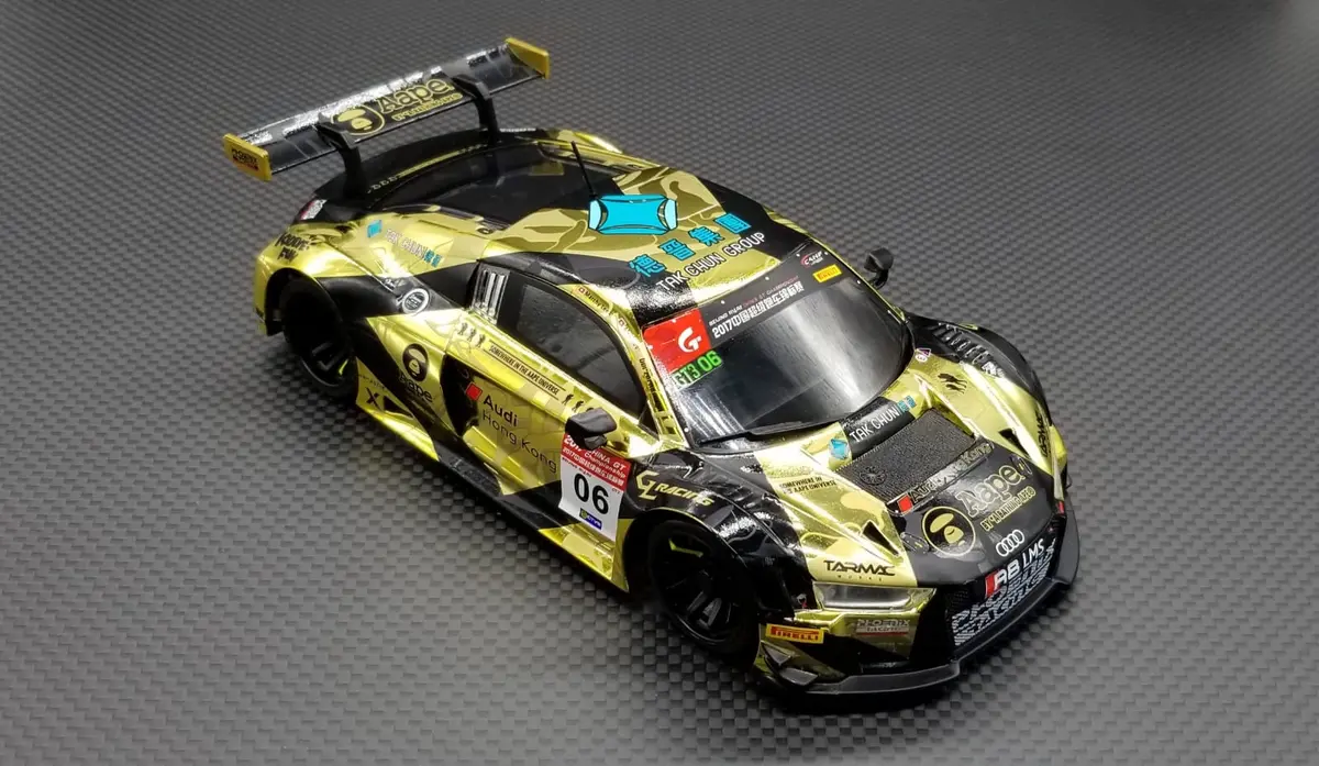 Gl Racing Audi Sports R8 Lms-06 [(Gold Black) Gbl006-R8lms 1