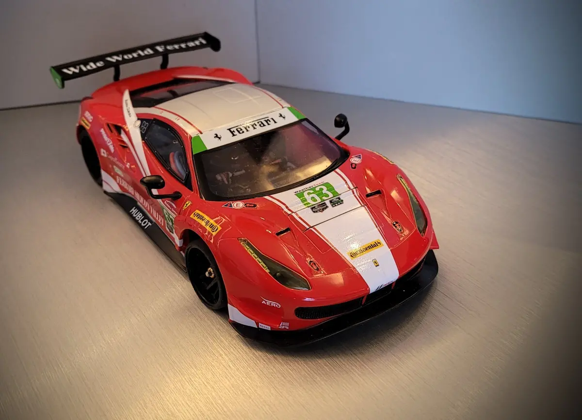 Gl Racing Ferarri 488 1/28 L Gt3 Body-004 Limited Edition Gl-488-Gt3-004 1