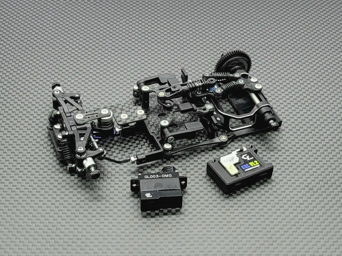 Glr-Gt 1/28 Rwd Chassis - W/O Rx Gl-Gt-001-Kset 1