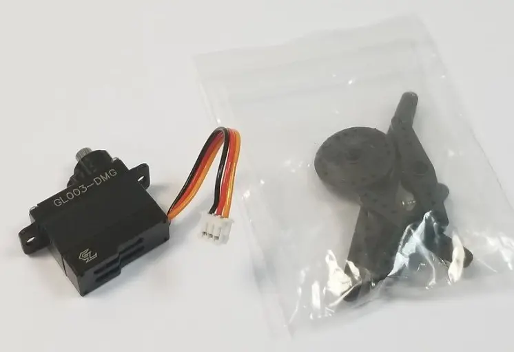 Gl Racing Semi-Alloy Case Hi Speed Servo (Metal Gear)-Gla-V2,Glr,Gl-Rider Gl003-Dmg Glf-S-016 1