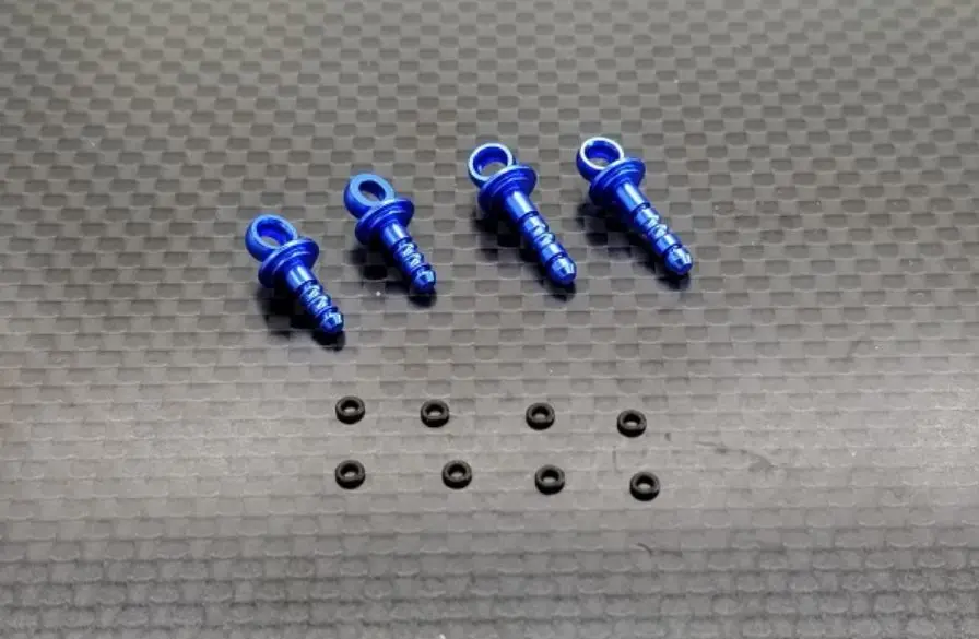 Gla Metal Piston Rod For Gla Screw Adjustable Shock Gla-8001Op 1