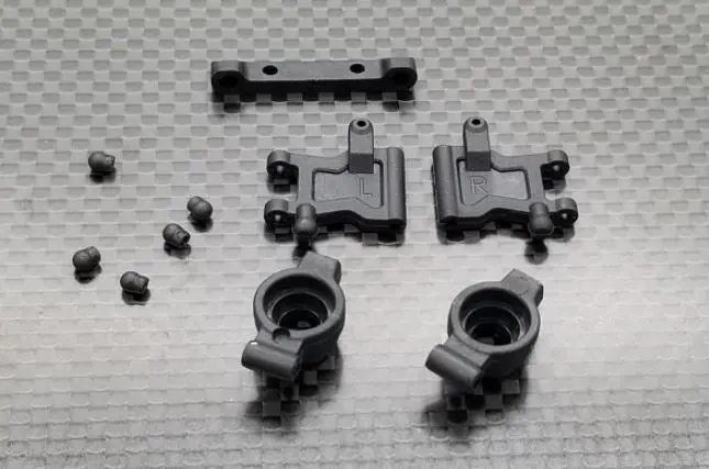 Gla-V2 Rear Arm W/ Hubs Set Gla-V2-S002 1