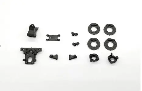 Gld Front Bulkhead,Steering Knuckles & Parts Set (Sku: Gld-S-001) 1