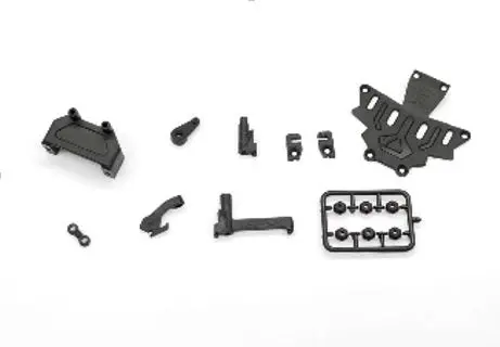 Gld Servo Mount,Body Mount,Servo Horn,2Nd Deck,Battery Door & Lock Nuts Set (Sku: Gld-S-004) 1