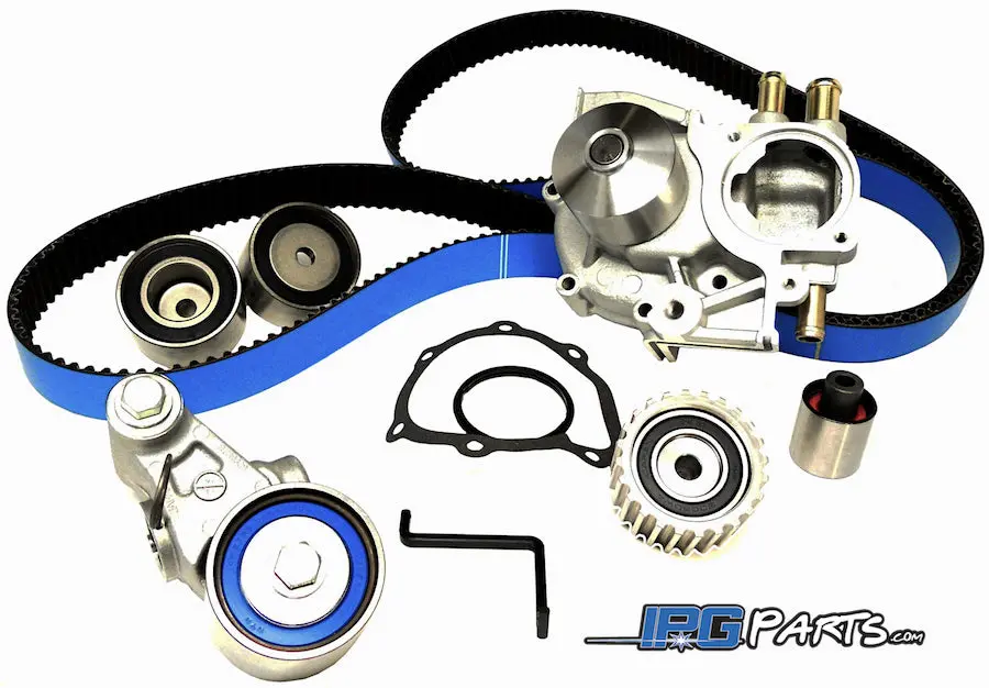 Gates Racing Timing Belt Kit & Water Pump Fits 2004-2014 Subaru Wrx Sti Ej25 1
