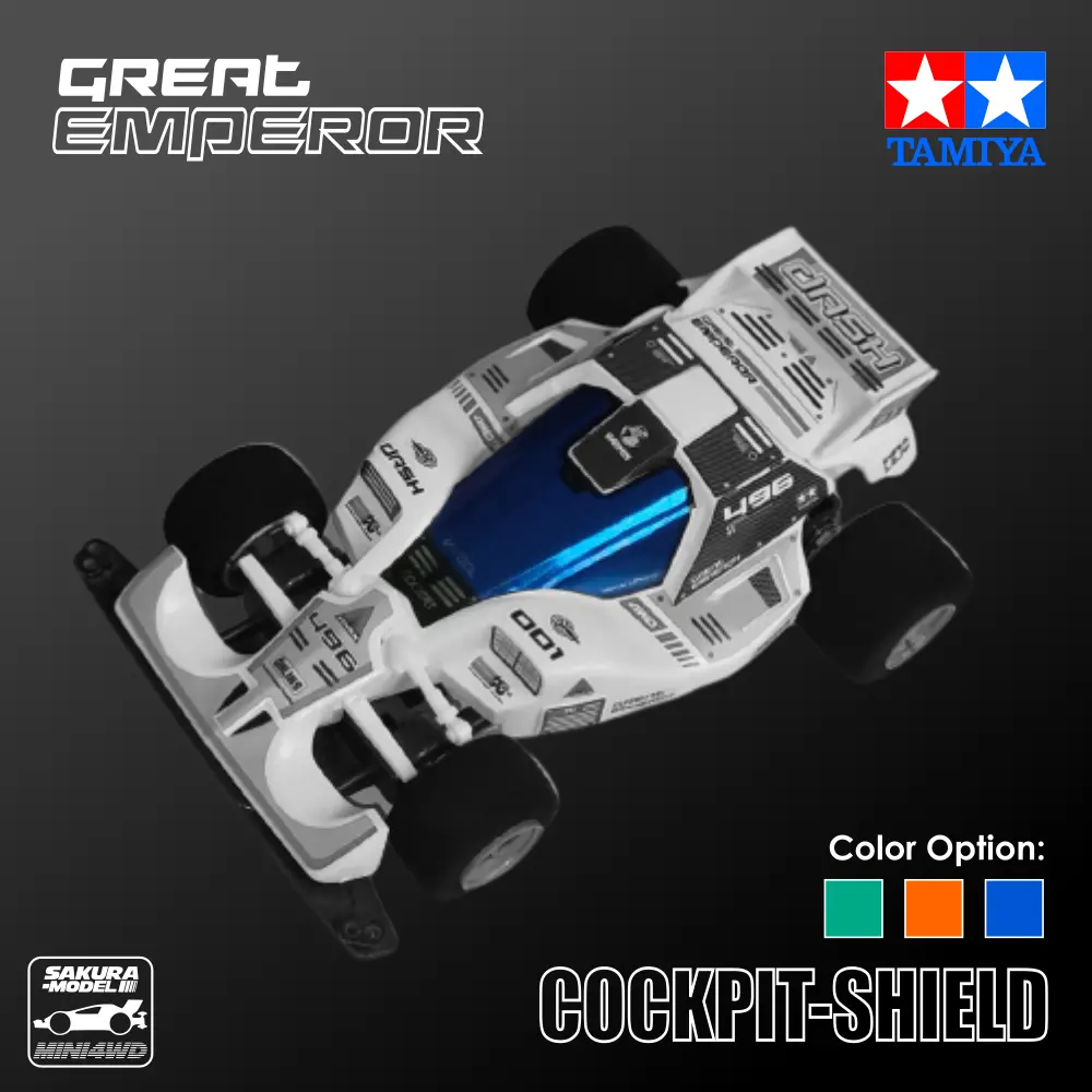 Cockpit-Shield For Mini 4Wd Great Emperor Yonkuro 1