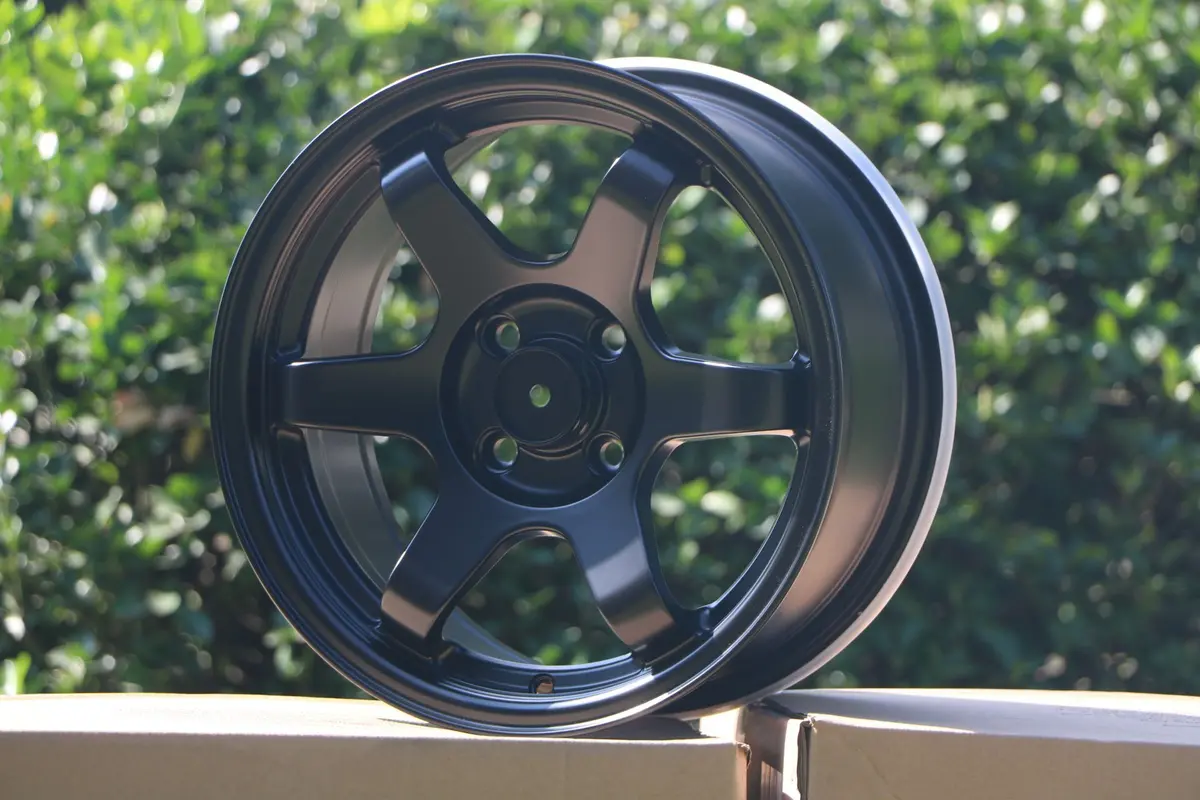 15" Te37 Style Wheels 2